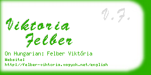 viktoria felber business card